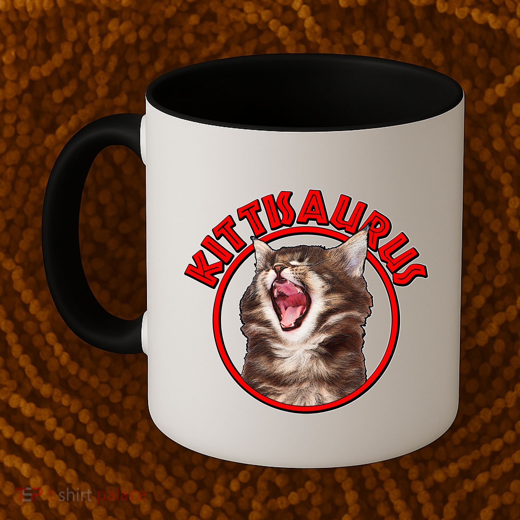 Funny Kittisaurus  Coffee Mug