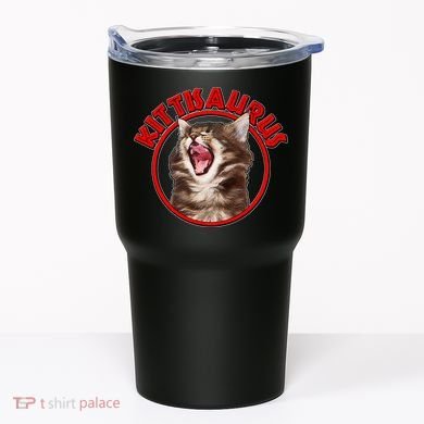 Funny Kittisaurus  Tumbler