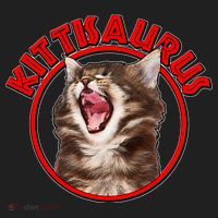 Funny Kittisaurus  Tumbler thumb 3