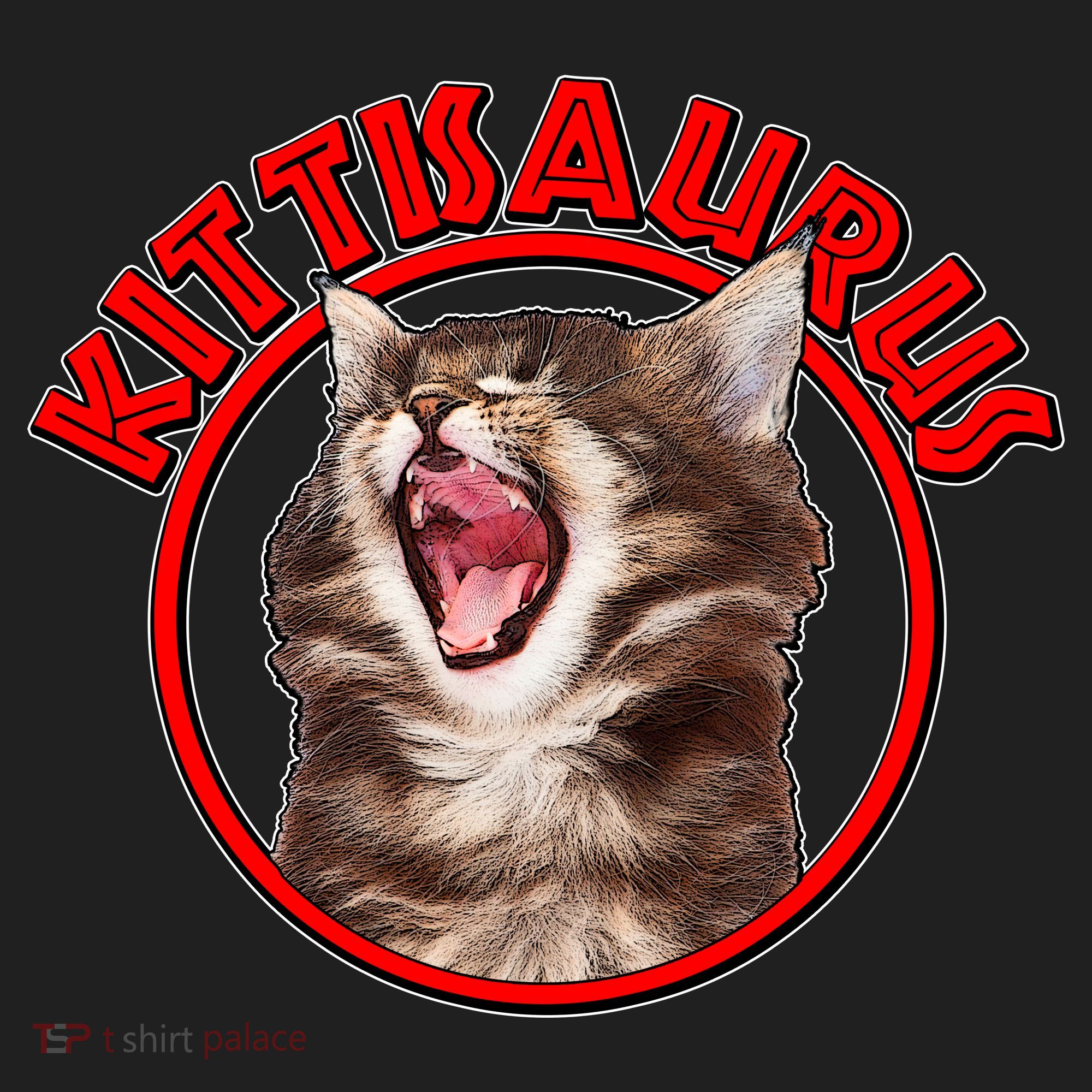 Funny Kittisaurus  Tumbler