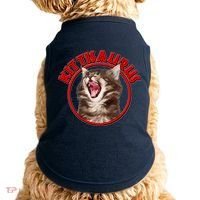 Funny Kittisaurus  Doggie Tank thumb 0
