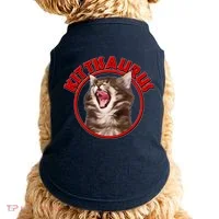 Funny Kittisaurus  Doggie Tank thumb 0