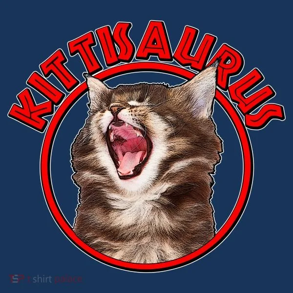 Funny Kittisaurus  Doggie Tank