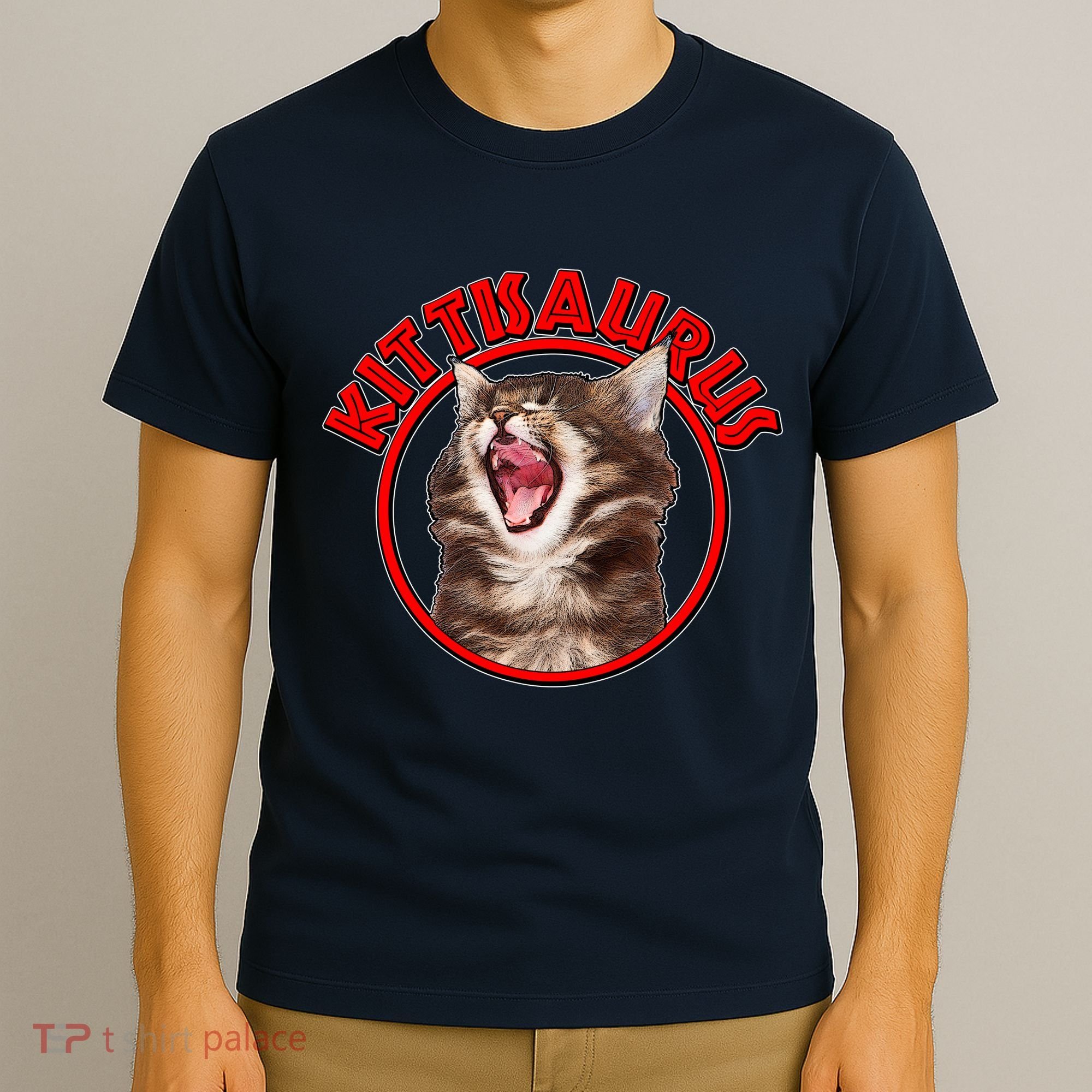 Funny Kittisaurus  T-Shirt