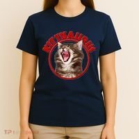 Funny Kittisaurus  T-Shirt thumb 4