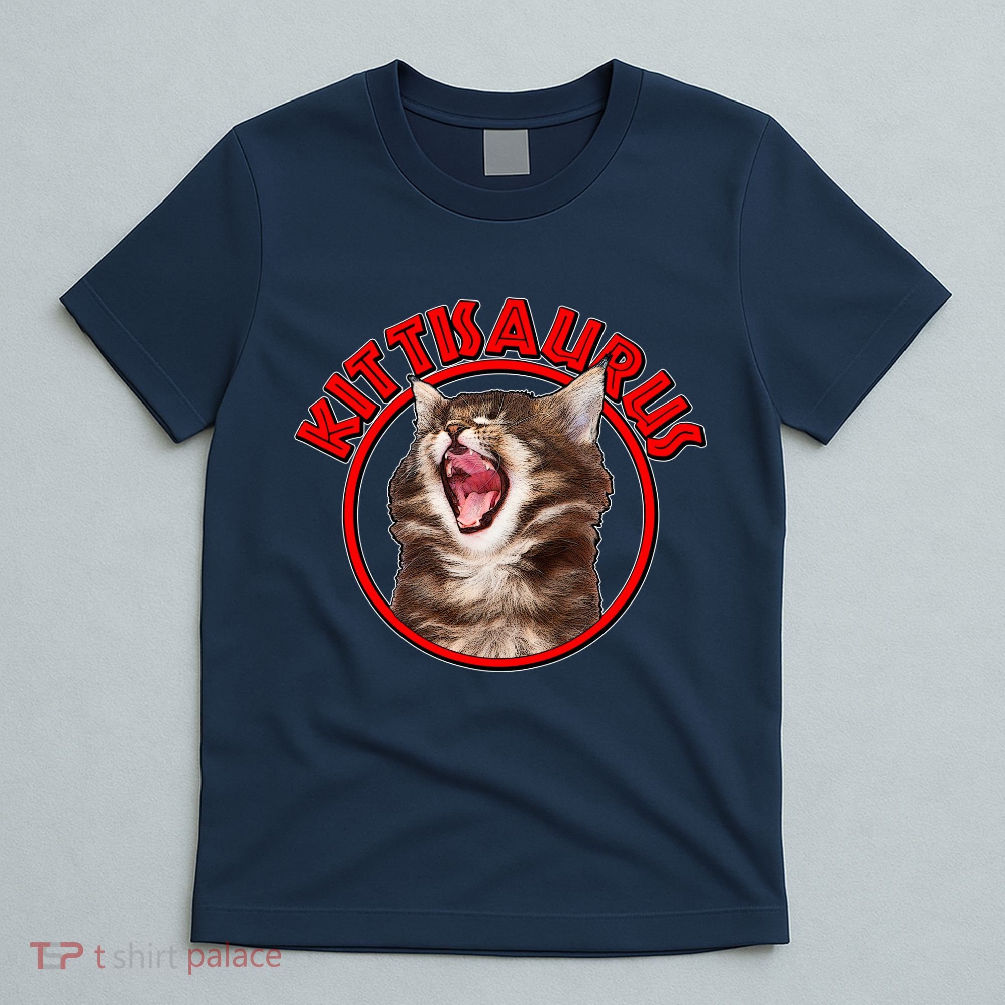 Funny Kittisaurus  T-Shirt