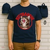 Funny Kittisaurus  T-Shirt thumb 6