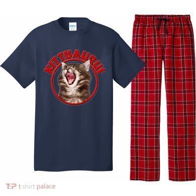 Funny Kittisaurus  Pajama Set