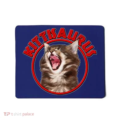 Funny Kittisaurus  Mousepad
