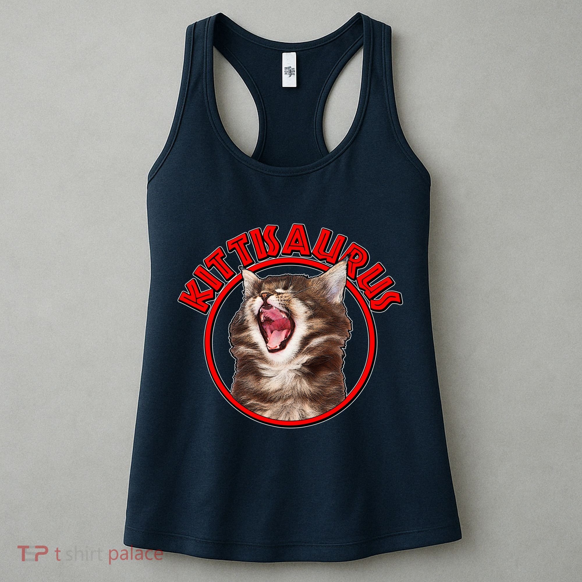 Funny Kittisaurus  Women's Tank Top
