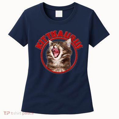Funny Kittisaurus  Women's T-Shirt