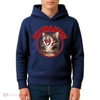 Funny Kittisaurus  Kids Hoodie thumb 4