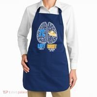 Funny Left Right Brain Pi Pie Apron thumb 2