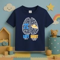 Funny Left Right Brain Pi Pie Toddler T-Shirt thumb 3