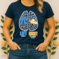 Funny Left Right Brain Pi Pie Women's T-Shirt thumb 2