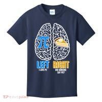Funny Left Right Brain Pi Pie Kids T-Shirt thumb 0