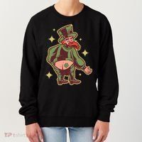 Funny Leprechaun Tattoo Women's Sweatshirt thumb 0