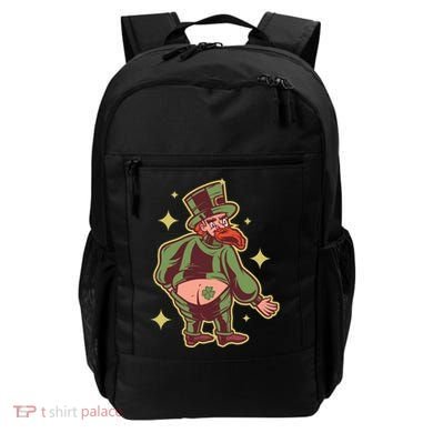 Funny Leprechaun Tattoo Backpack