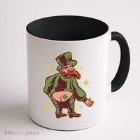 Funny Leprechaun Tattoo Coffee Mug thumb 1