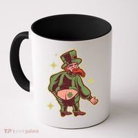 Funny Leprechaun Tattoo Coffee Mug thumb 0