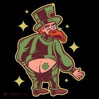 Funny Leprechaun Tattoo Women's Hoodie thumb 2