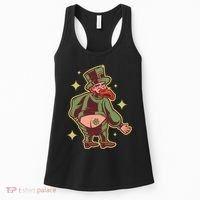 Funny Leprechaun Tattoo Women's Tank Top thumb 0