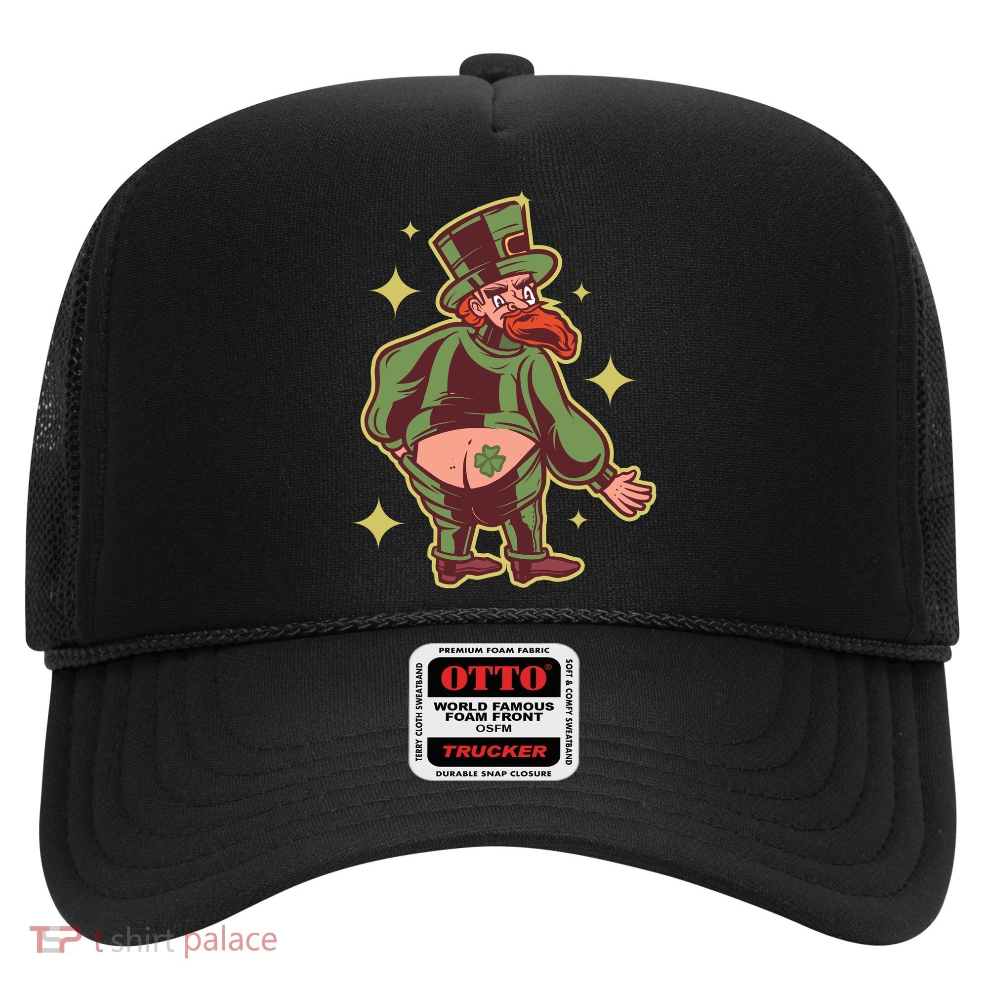 Funny Leprechaun Tattoo Hat