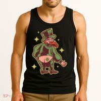 Funny Leprechaun Tattoo Tank Top thumb 3