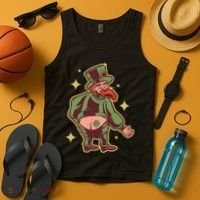 Funny Leprechaun Tattoo Tank Top thumb 4
