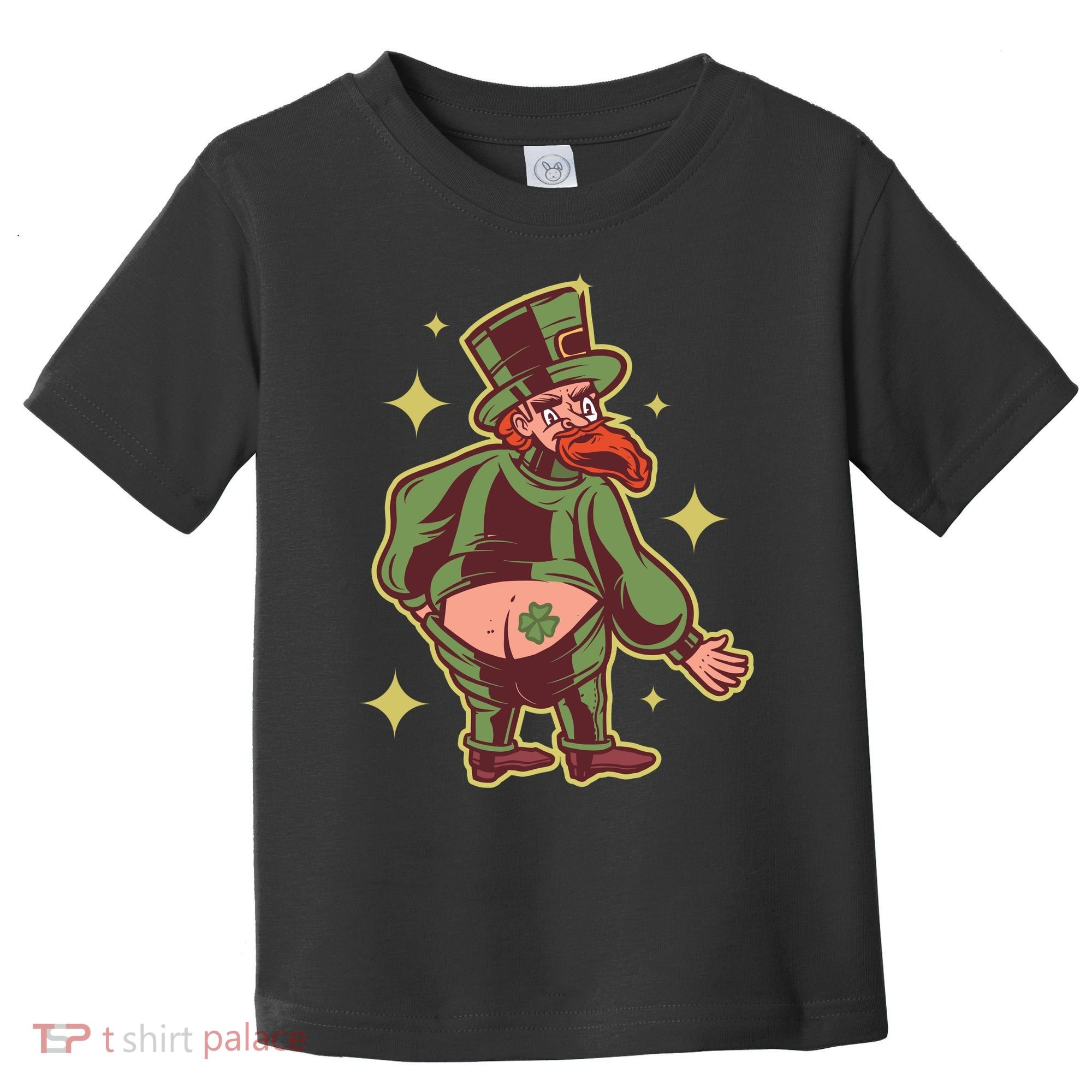 Funny Leprechaun Tattoo Toddler T-Shirt