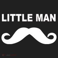 Funny Little Man Mustache Women's Sweatshirt thumb 2