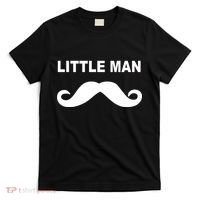 Funny Little Man Mustache T-Shirt thumb 0