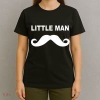 Funny Little Man Mustache T-Shirt thumb 4