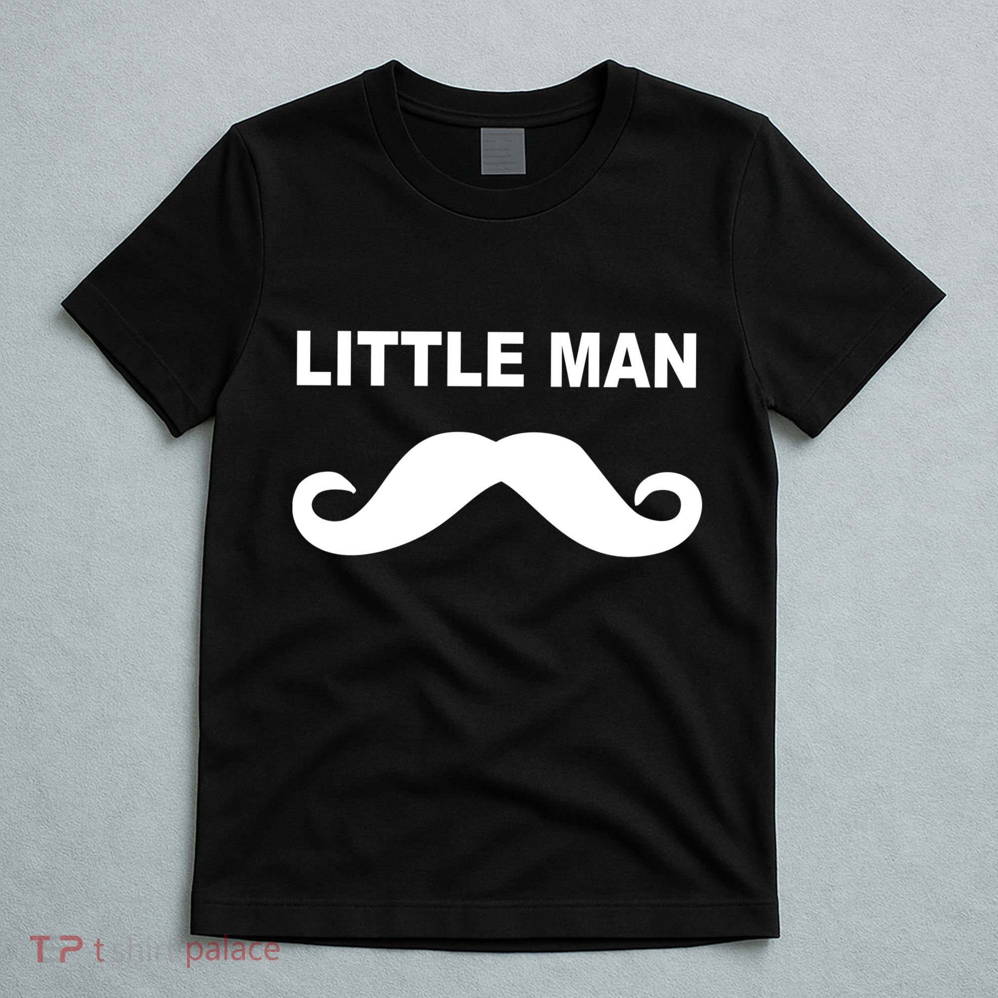 Funny Little Man Mustache T-Shirt