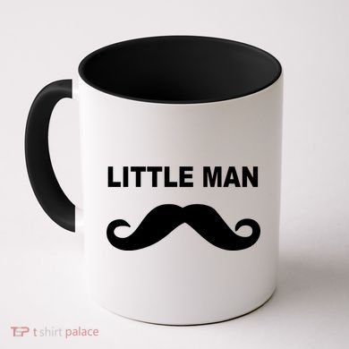 Funny Little Man Mustache Coffee Mug