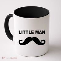Funny Little Man Mustache Coffee Mug thumb 0