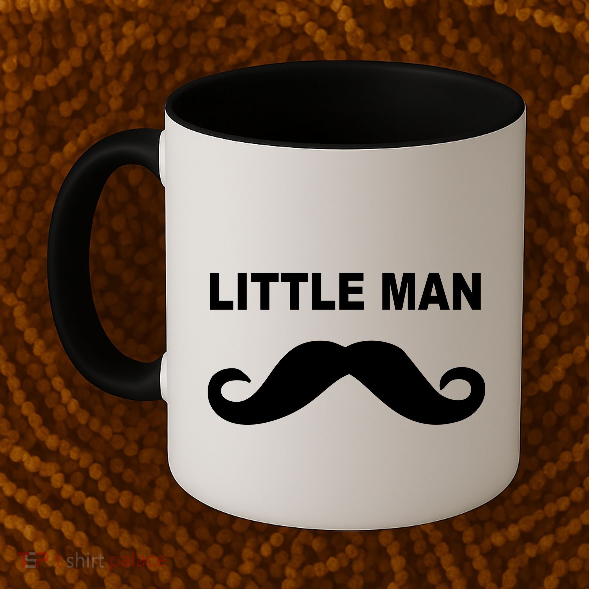 Funny Little Man Mustache Coffee Mug