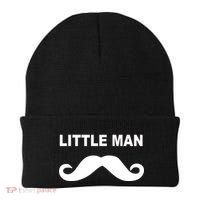 Funny Little Man Mustache Beanie thumb 0
