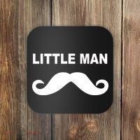 Funny Little Man Mustache Coaster thumb 0