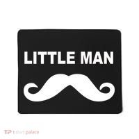 Funny Little Man Mustache Mousepad thumb 0