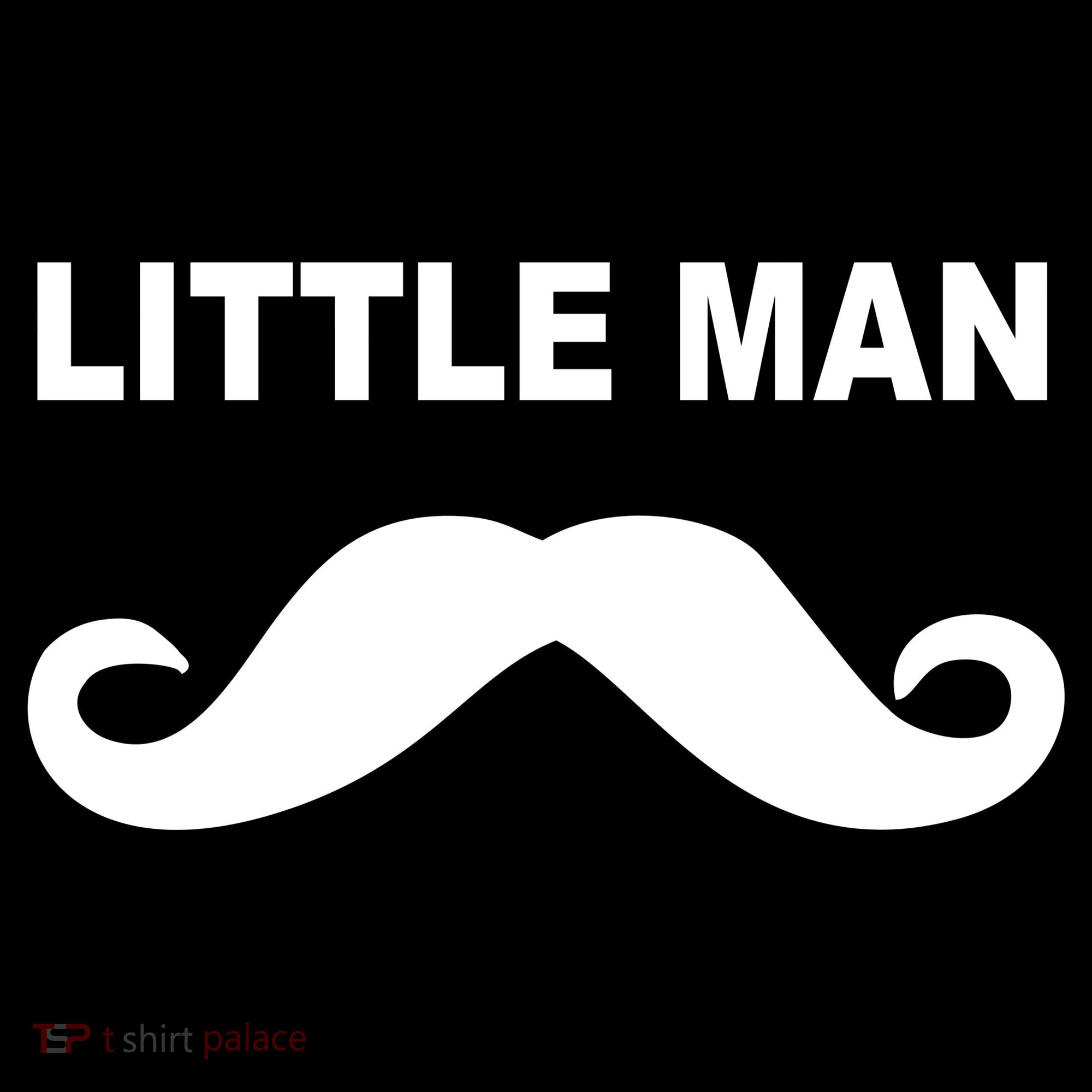 Funny Little Man Mustache Tank Top