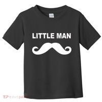 Funny Little Man Mustache Toddler T-Shirt thumb 0