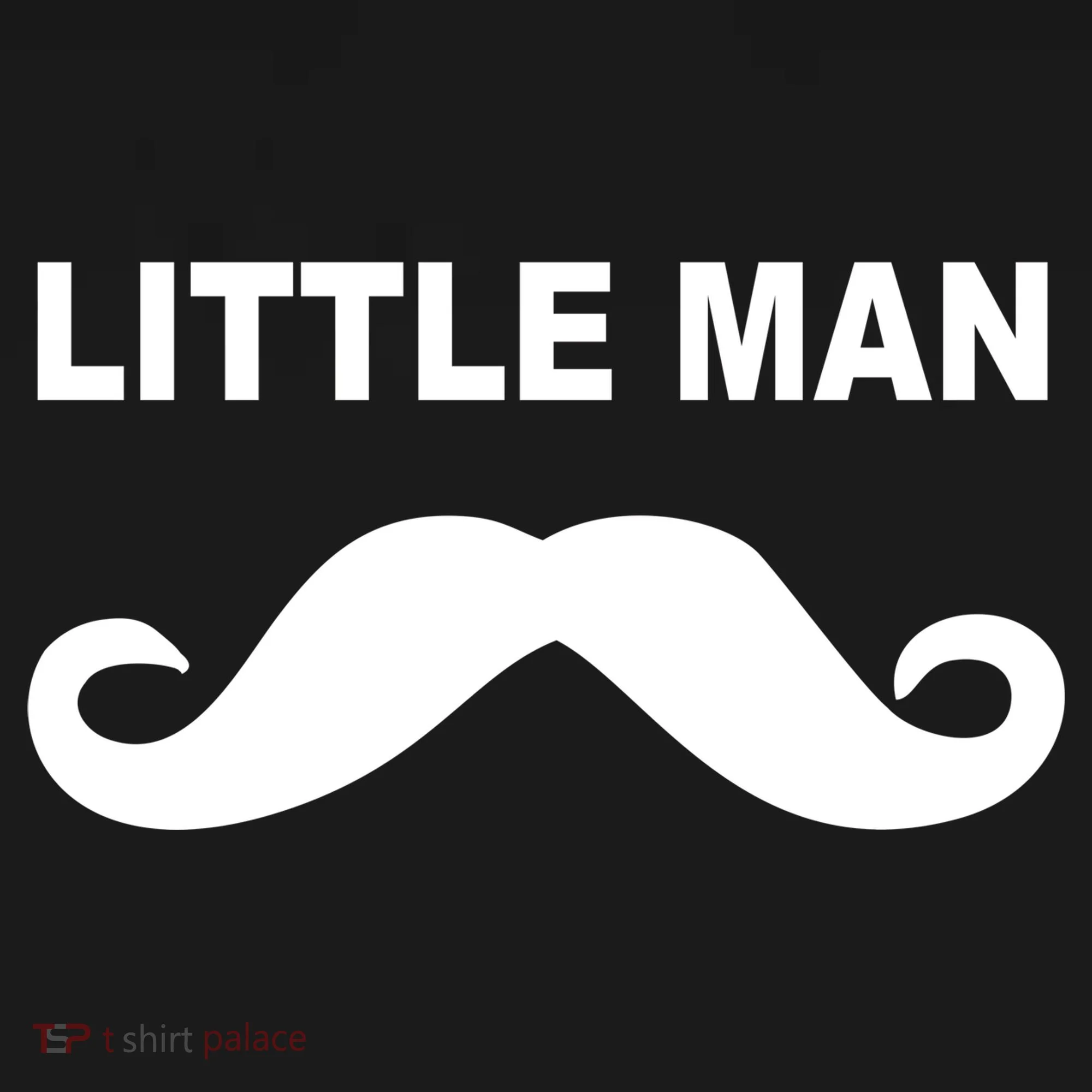 Funny Little Man Mustache Toddler T-Shirt