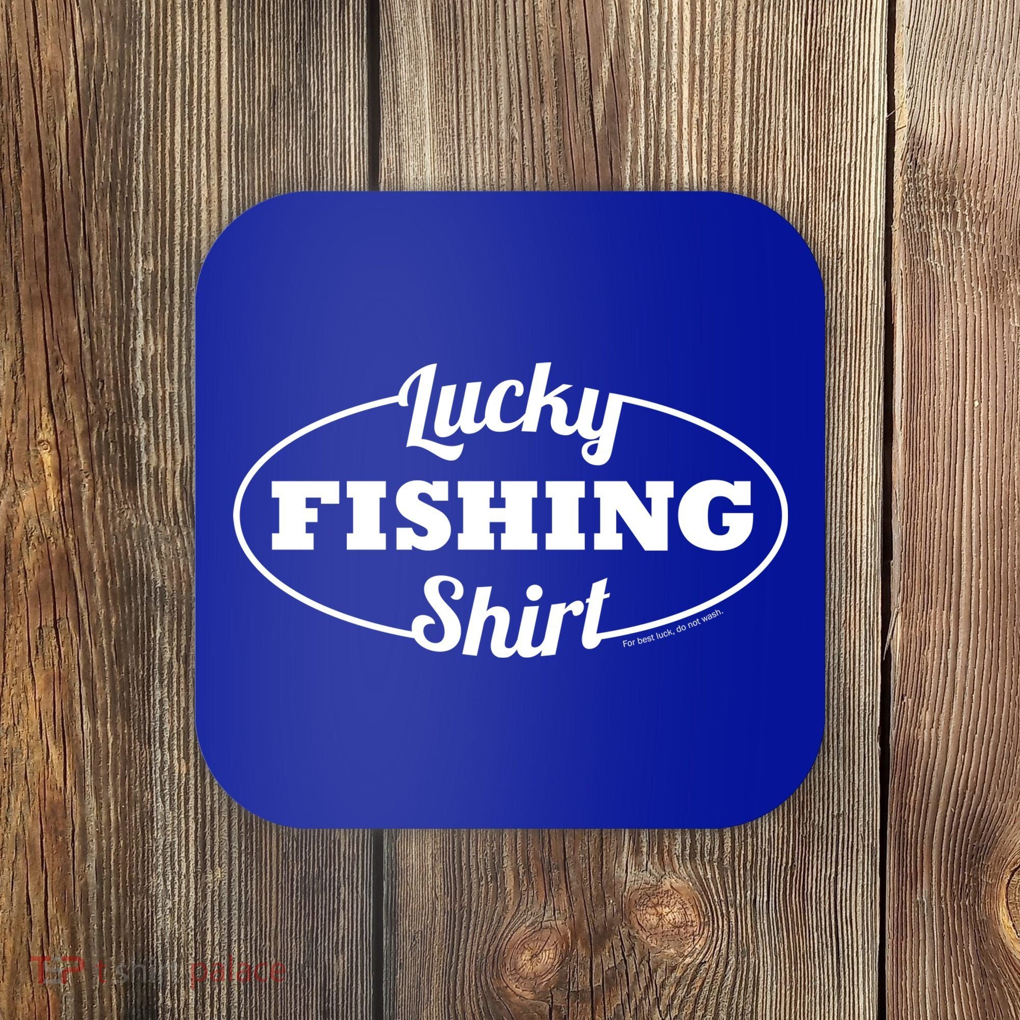 Funny Lucky Fishing Coaster