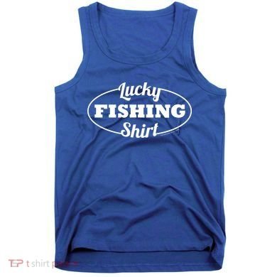 Funny Lucky Fishing Tank Top