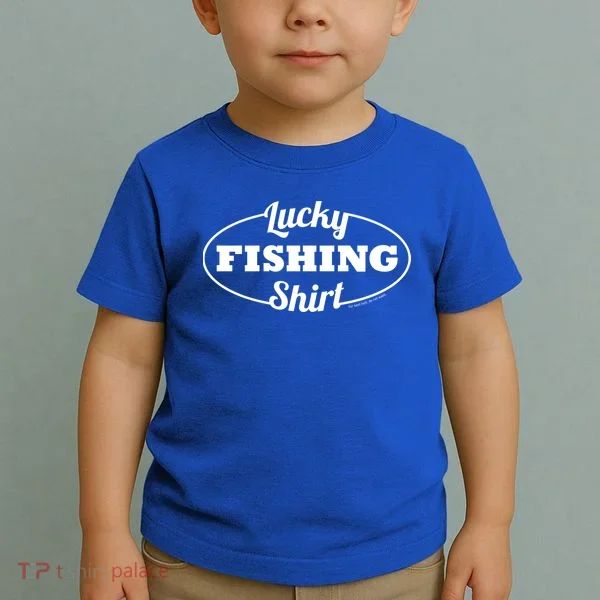 Funny Lucky Fishing Toddler T-Shirt