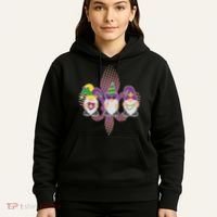 Funny Mardi Gras Gnomes Hoodie thumb 5