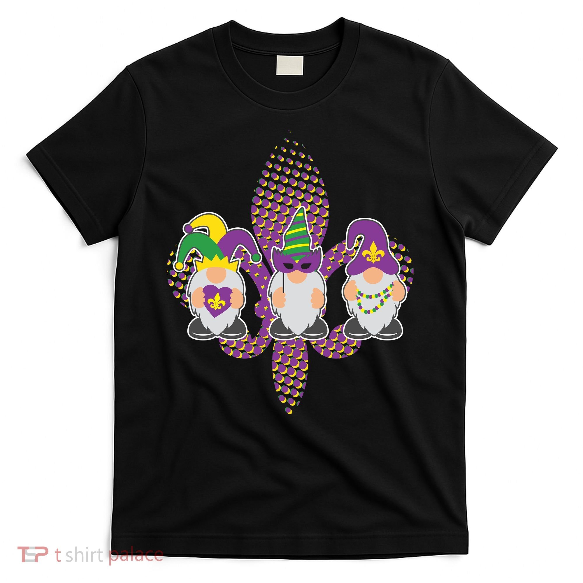 Funny Mardi Gras Gnomes T-Shirt
