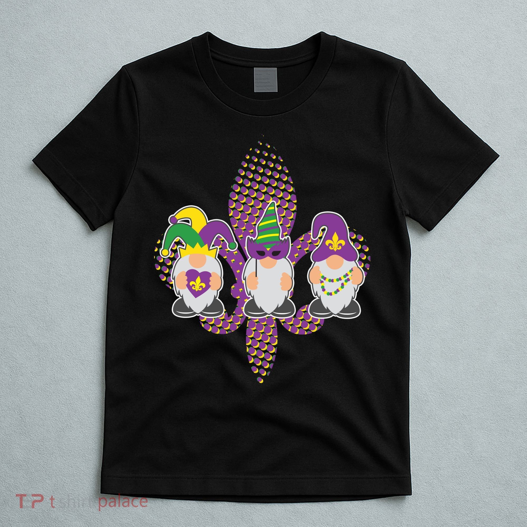 Funny Mardi Gras Gnomes T-Shirt