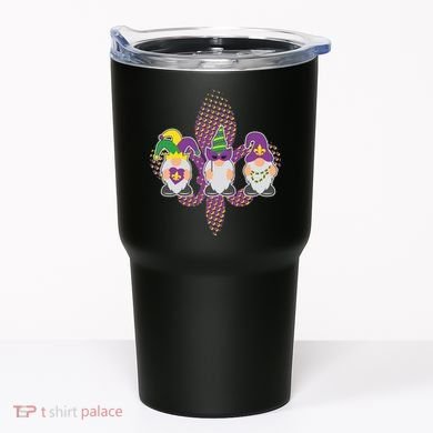 Funny Mardi Gras Gnomes Tumbler